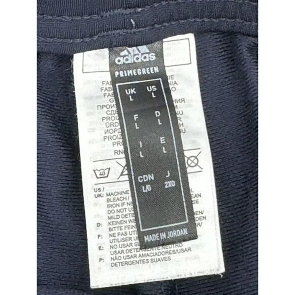 Adidas‎ Essentials 3-Stripes Primegreen Regular Polyester Pants Mens Large